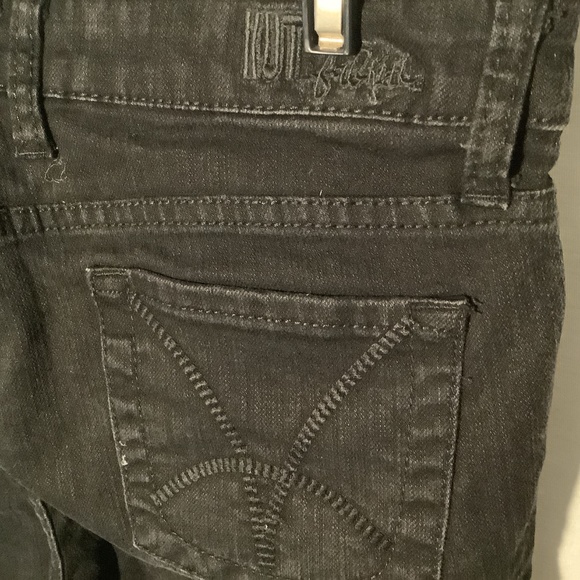 🔥Designer Jeans…2 For $18!!🔥  Kut From The Kloth Black Stretch Jeans - Picture 3 of 3